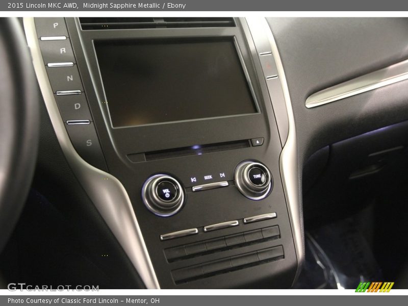 Midnight Sapphire Metallic / Ebony 2015 Lincoln MKC AWD