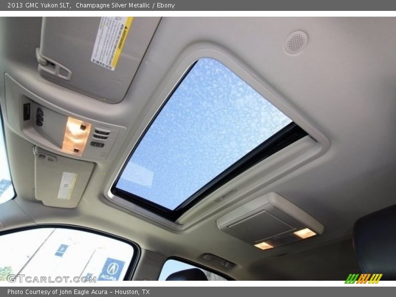 Champagne Silver Metallic / Ebony 2013 GMC Yukon SLT