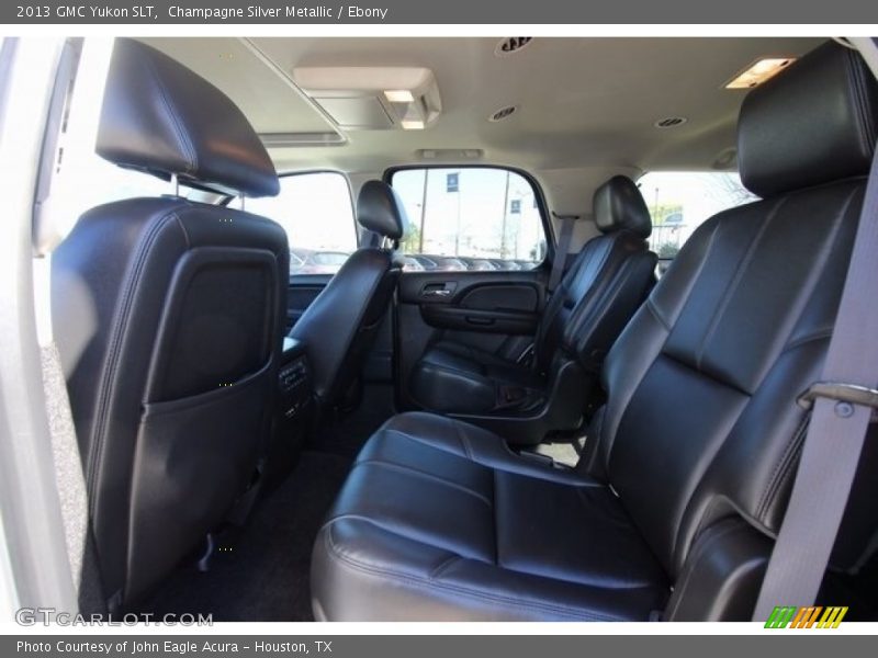 Champagne Silver Metallic / Ebony 2013 GMC Yukon SLT