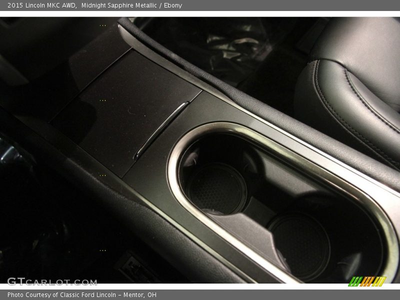 Midnight Sapphire Metallic / Ebony 2015 Lincoln MKC AWD