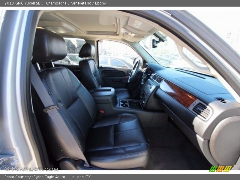 Champagne Silver Metallic / Ebony 2013 GMC Yukon SLT