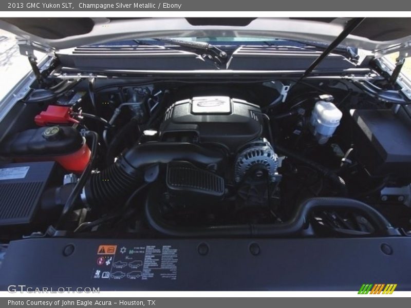 Champagne Silver Metallic / Ebony 2013 GMC Yukon SLT