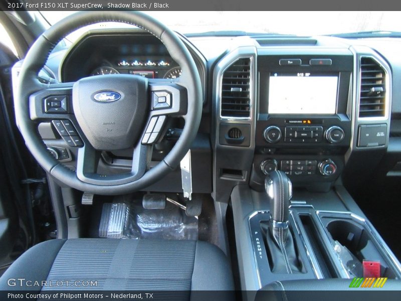 Shadow Black / Black 2017 Ford F150 XLT SuperCrew