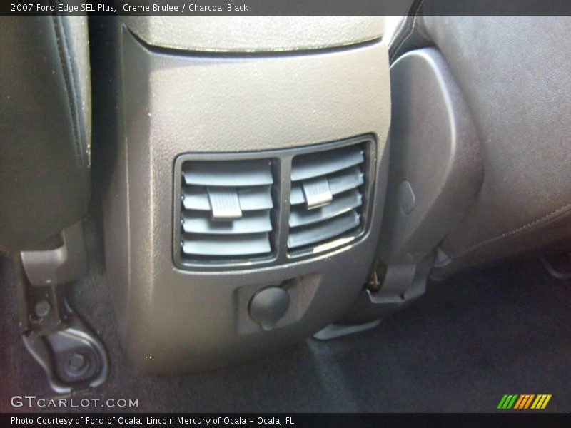 Creme Brulee / Charcoal Black 2007 Ford Edge SEL Plus