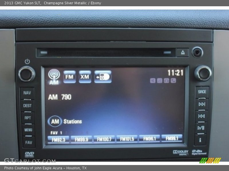 Champagne Silver Metallic / Ebony 2013 GMC Yukon SLT