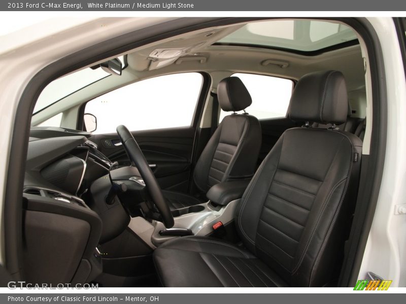 White Platinum / Medium Light Stone 2013 Ford C-Max Energi