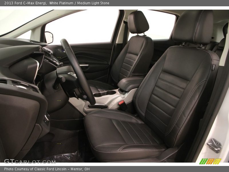 White Platinum / Medium Light Stone 2013 Ford C-Max Energi