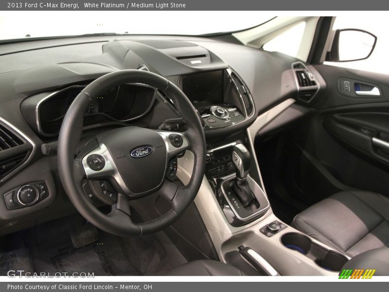 White Platinum / Medium Light Stone 2013 Ford C-Max Energi
