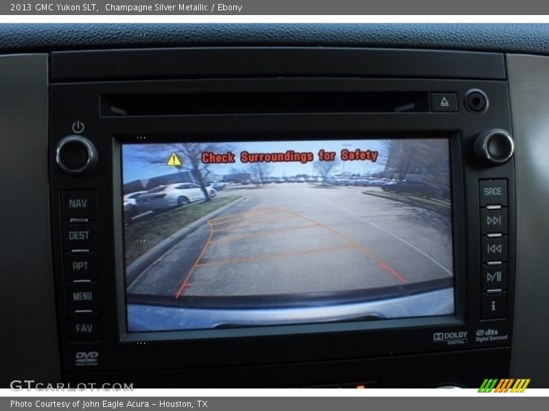 Champagne Silver Metallic / Ebony 2013 GMC Yukon SLT