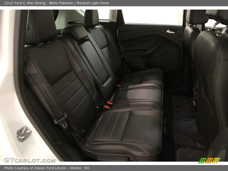 White Platinum / Medium Light Stone 2013 Ford C-Max Energi