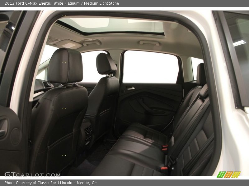 White Platinum / Medium Light Stone 2013 Ford C-Max Energi
