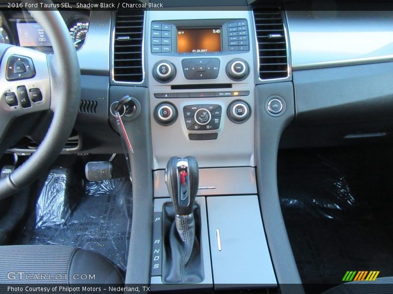 Shadow Black / Charcoal Black 2016 Ford Taurus SEL