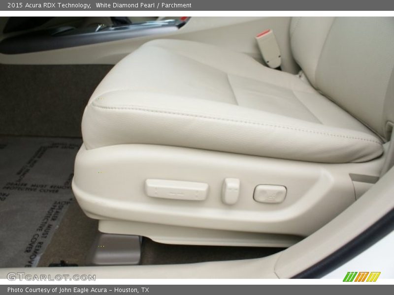 White Diamond Pearl / Parchment 2015 Acura RDX Technology