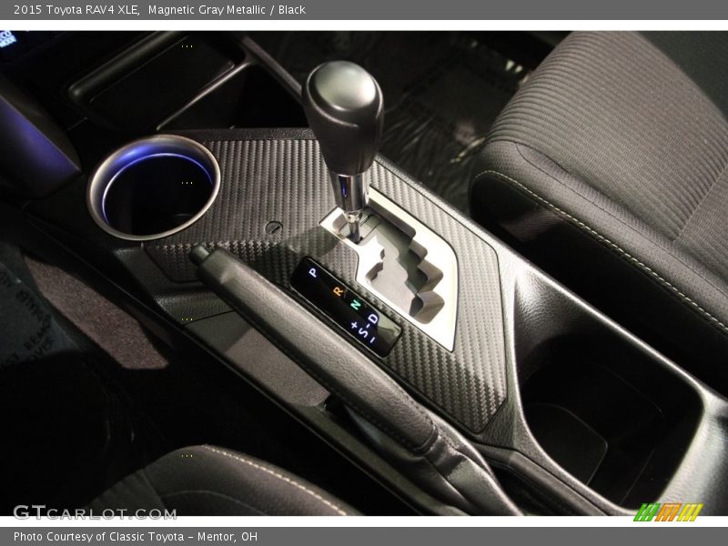 Magnetic Gray Metallic / Black 2015 Toyota RAV4 XLE
