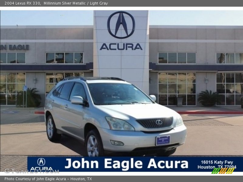Millinnium Silver Metallic / Light Gray 2004 Lexus RX 330