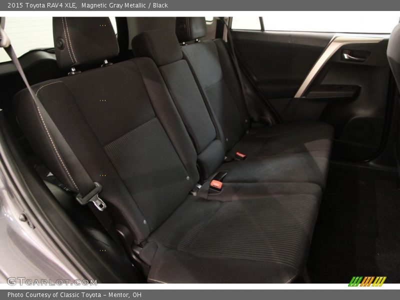 Magnetic Gray Metallic / Black 2015 Toyota RAV4 XLE