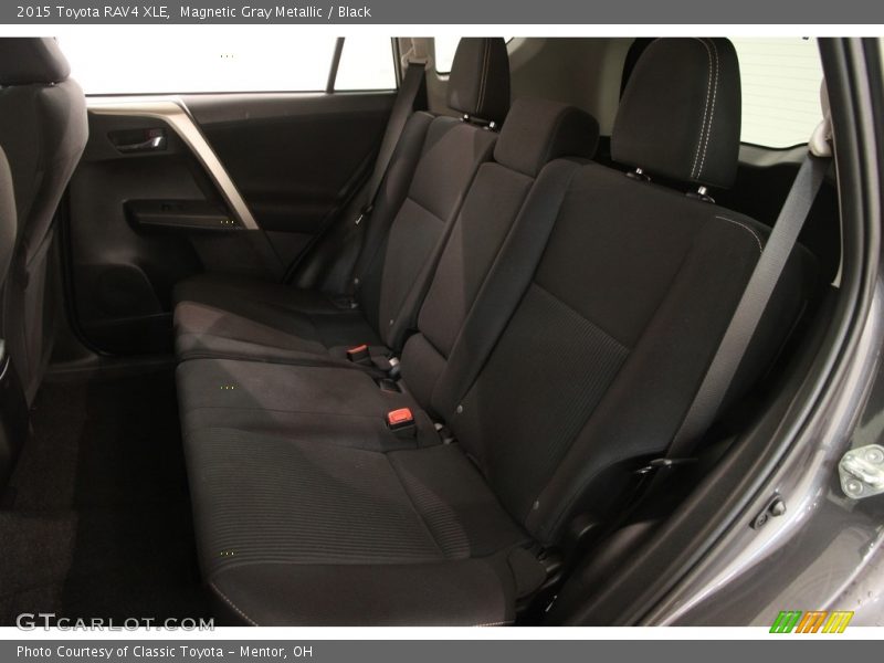 Magnetic Gray Metallic / Black 2015 Toyota RAV4 XLE