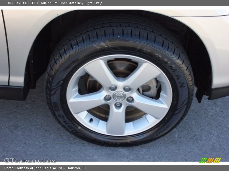 Millinnium Silver Metallic / Light Gray 2004 Lexus RX 330
