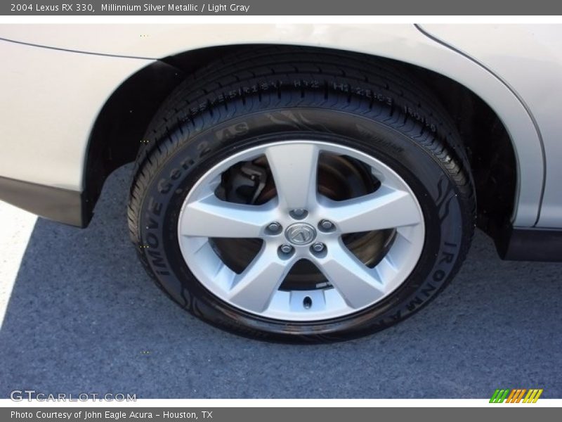 Millinnium Silver Metallic / Light Gray 2004 Lexus RX 330