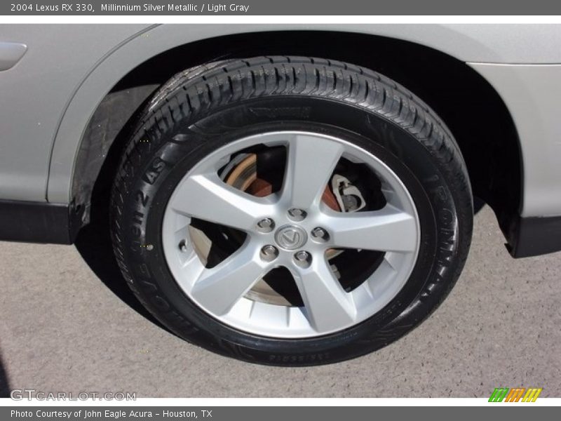 Millinnium Silver Metallic / Light Gray 2004 Lexus RX 330