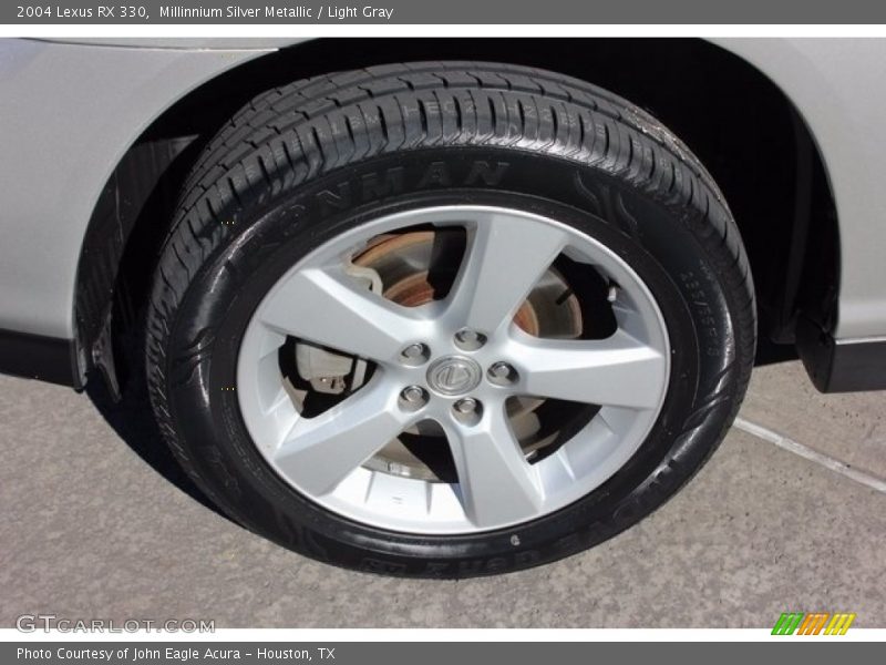 Millinnium Silver Metallic / Light Gray 2004 Lexus RX 330