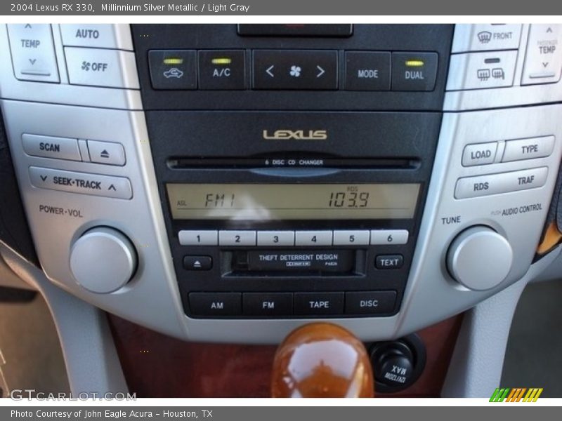 Millinnium Silver Metallic / Light Gray 2004 Lexus RX 330