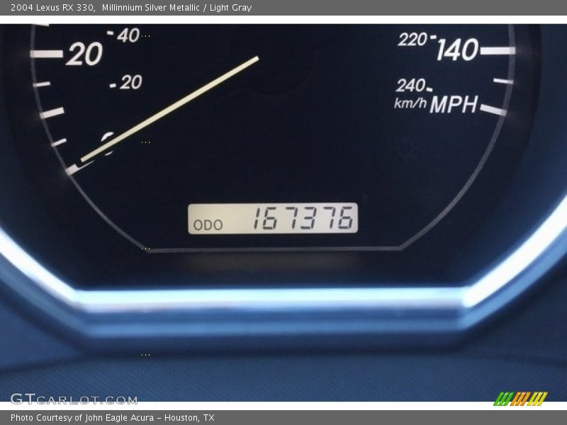 Millinnium Silver Metallic / Light Gray 2004 Lexus RX 330