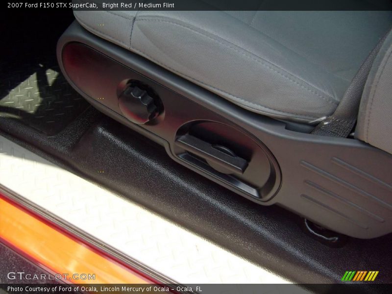 Bright Red / Medium Flint 2007 Ford F150 STX SuperCab