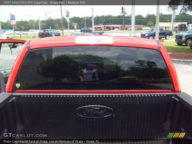 Bright Red / Medium Flint 2007 Ford F150 STX SuperCab