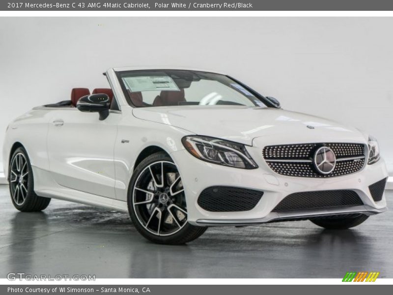 Front 3/4 View of 2017 C 43 AMG 4Matic Cabriolet