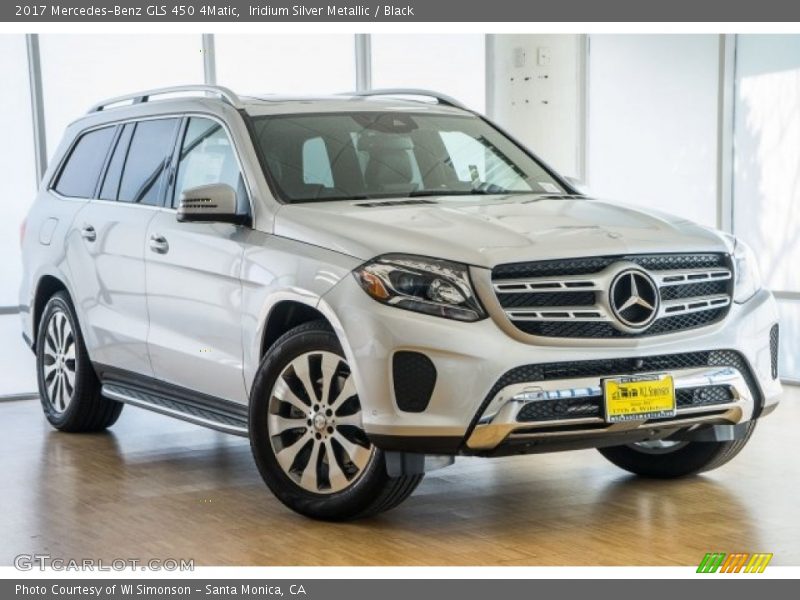 Iridium Silver Metallic / Black 2017 Mercedes-Benz GLS 450 4Matic