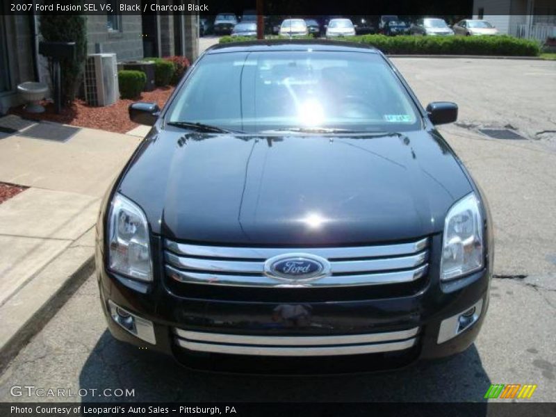 Black / Charcoal Black 2007 Ford Fusion SEL V6