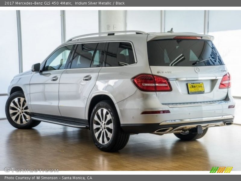 Iridium Silver Metallic / Black 2017 Mercedes-Benz GLS 450 4Matic
