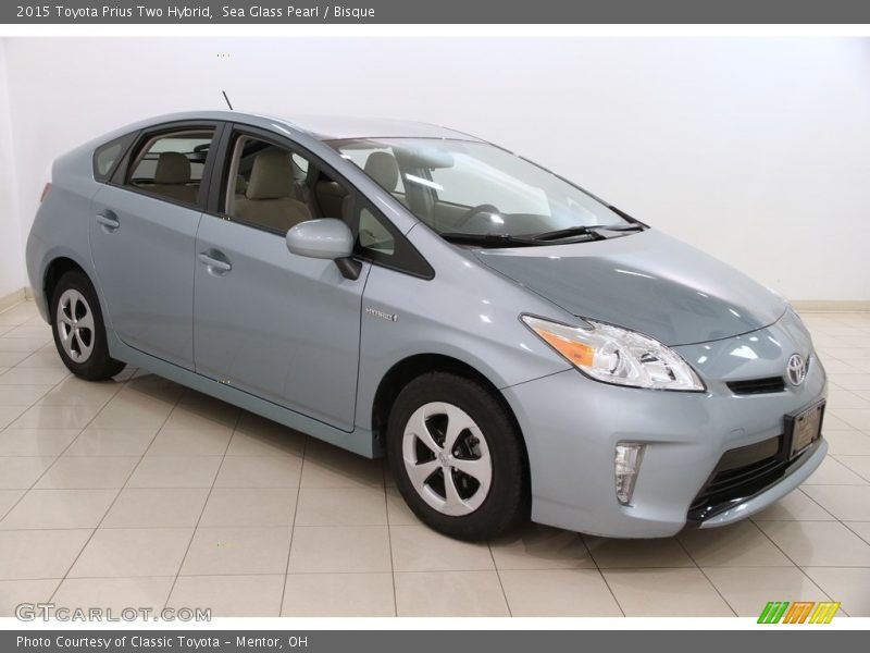 Sea Glass Pearl / Bisque 2015 Toyota Prius Two Hybrid