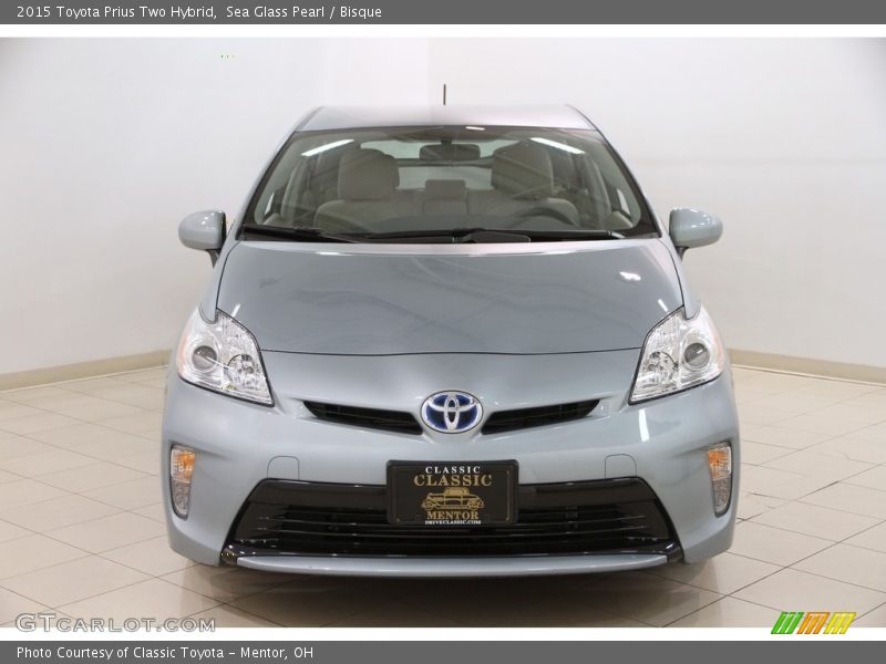 Sea Glass Pearl / Bisque 2015 Toyota Prius Two Hybrid