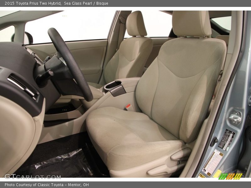 Sea Glass Pearl / Bisque 2015 Toyota Prius Two Hybrid