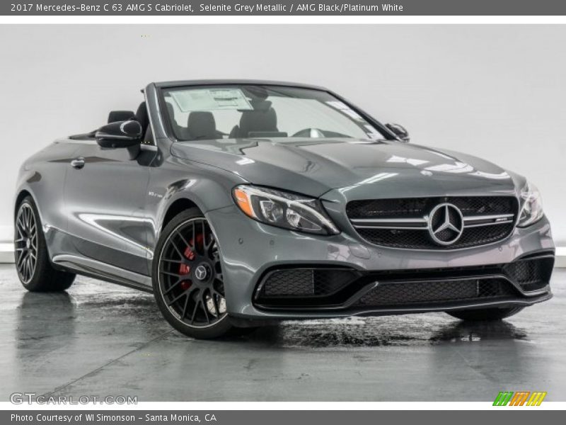 Front 3/4 View of 2017 C 63 AMG S Cabriolet