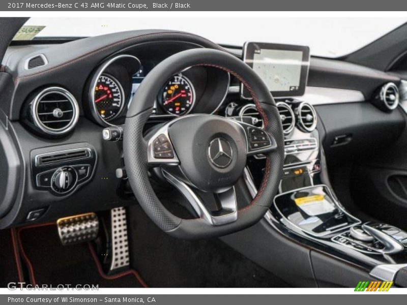 Dashboard of 2017 C 43 AMG 4Matic Coupe