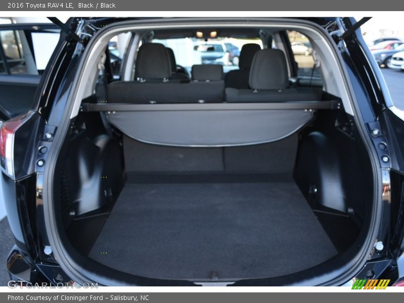 Black / Black 2016 Toyota RAV4 LE