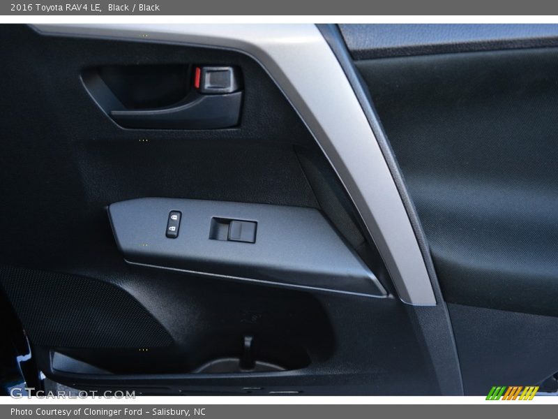 Black / Black 2016 Toyota RAV4 LE