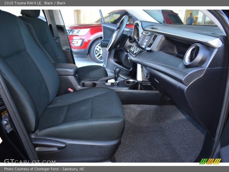 Black / Black 2016 Toyota RAV4 LE