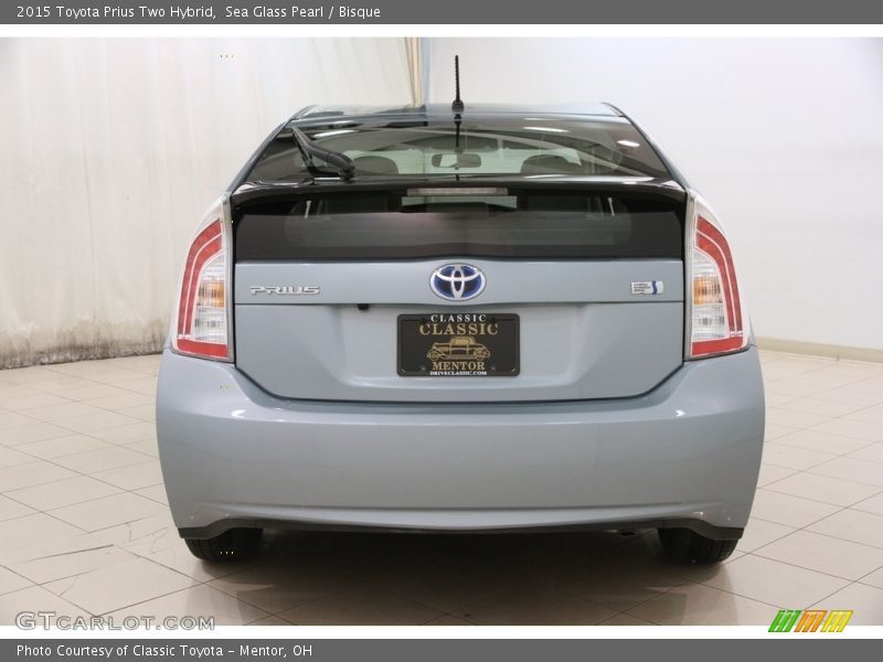 Sea Glass Pearl / Bisque 2015 Toyota Prius Two Hybrid