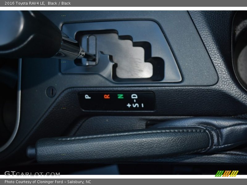 Black / Black 2016 Toyota RAV4 LE