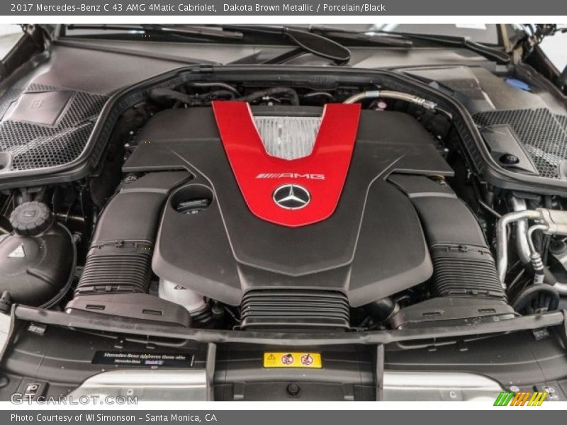  2017 C 43 AMG 4Matic Cabriolet Engine - 3.0 Liter AMG DI biturbo DOHC 24-Valve VVT V6