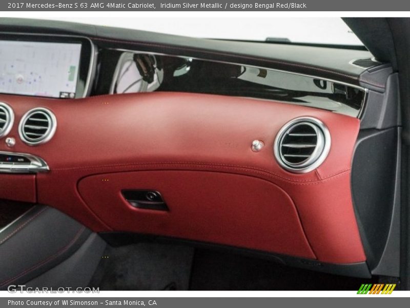 Dashboard of 2017 S 63 AMG 4Matic Cabriolet