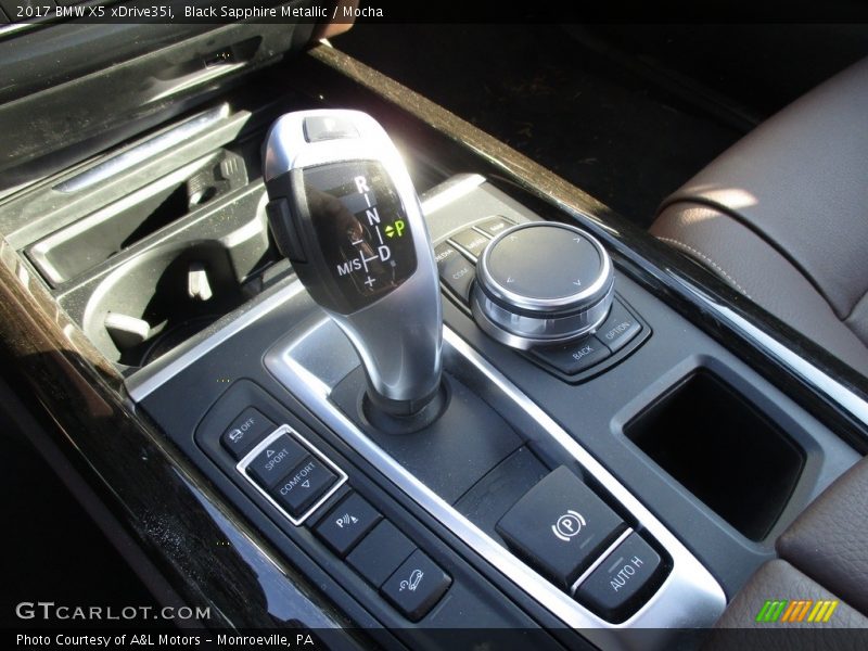 Black Sapphire Metallic / Mocha 2017 BMW X5 xDrive35i