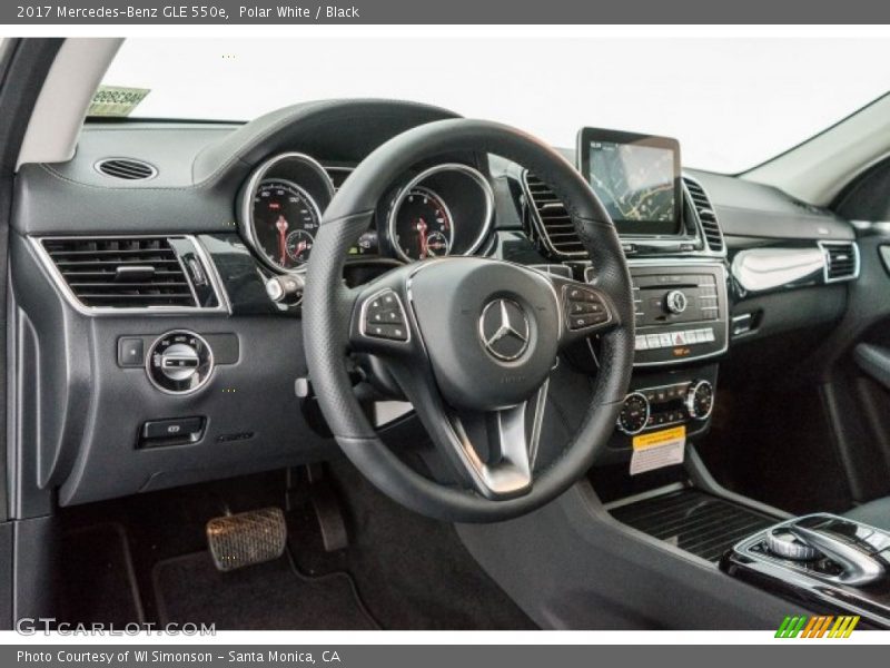 Polar White / Black 2017 Mercedes-Benz GLE 550e