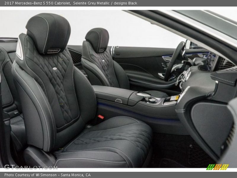  2017 S 550 Cabriolet designo Black Interior