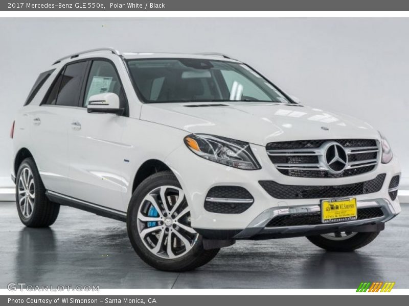 Polar White / Black 2017 Mercedes-Benz GLE 550e