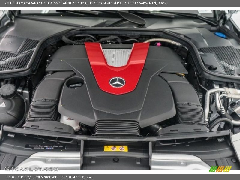  2017 C 43 AMG 4Matic Coupe Engine - 3.0 Liter AMG DI biturbo DOHC 24-Valve VVT V6